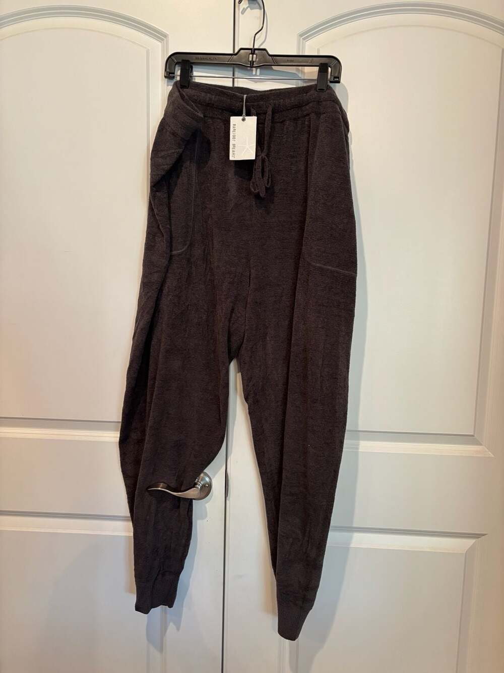 Barefoot Dreams CozyChic Lite Curved Pocket Jogger Size 3XT Carbon